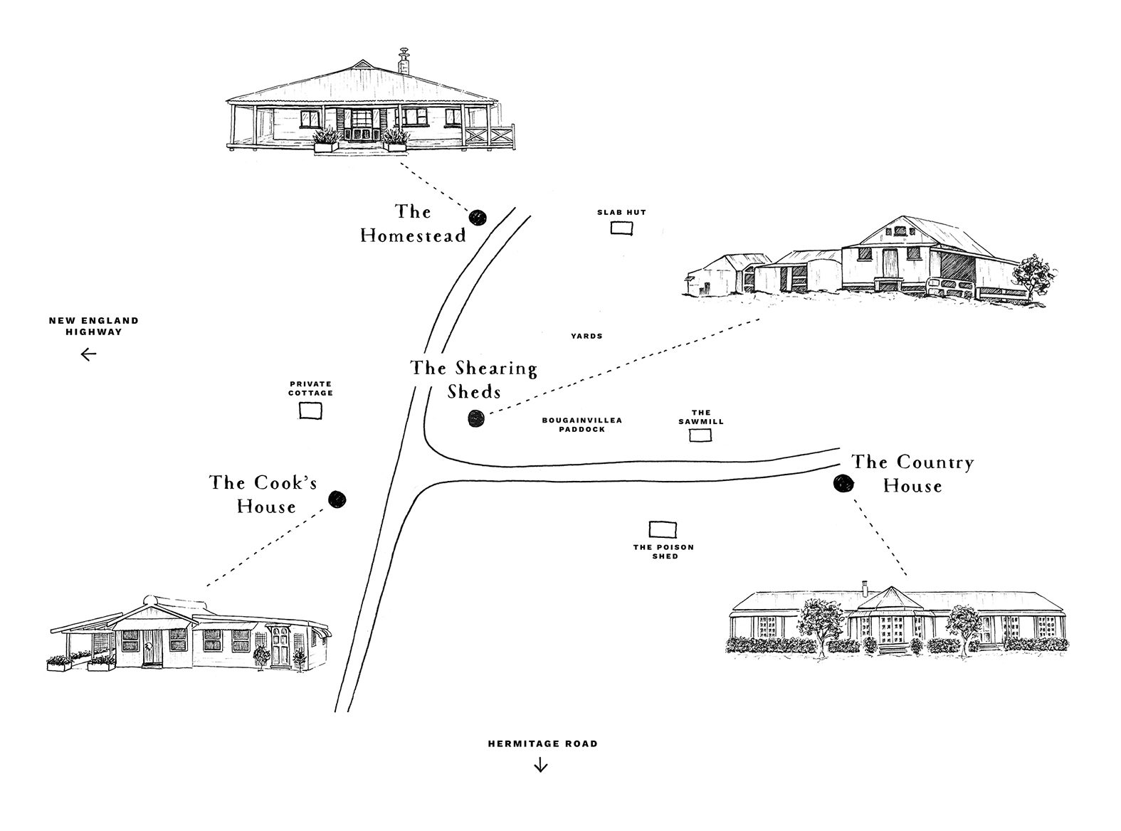 Corunna Station - Property Map