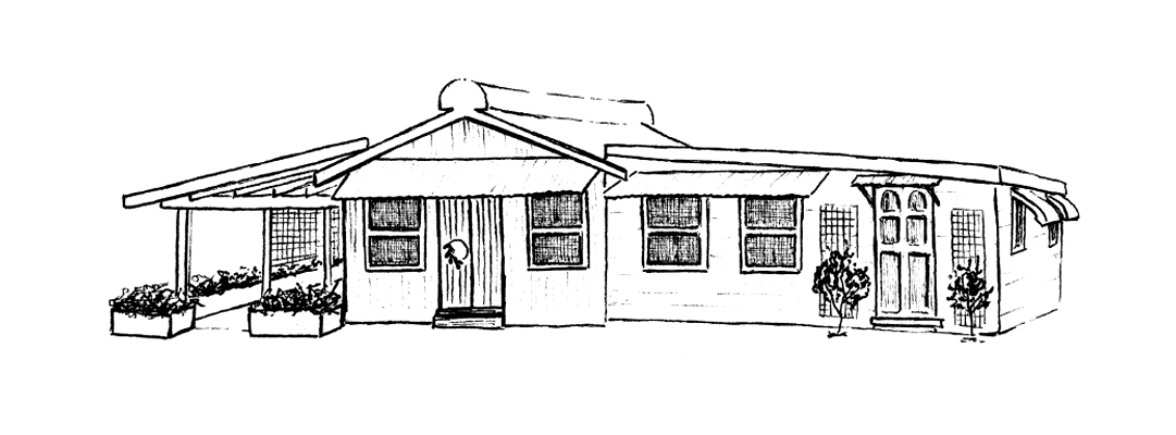corunna station drawing - the cooks house