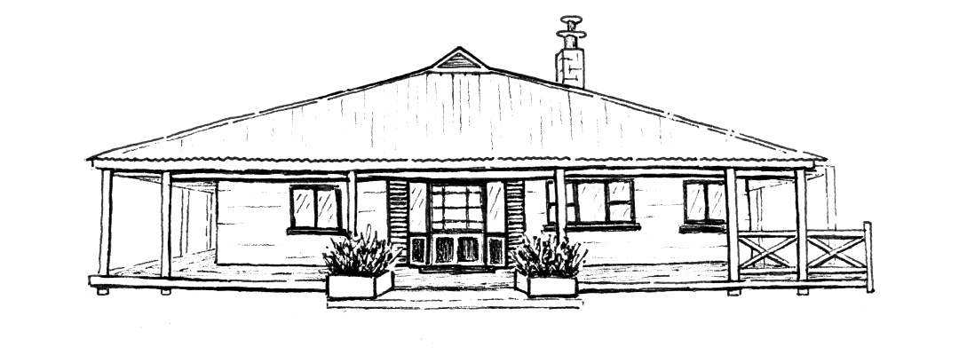 corunna station drawing - the homestead