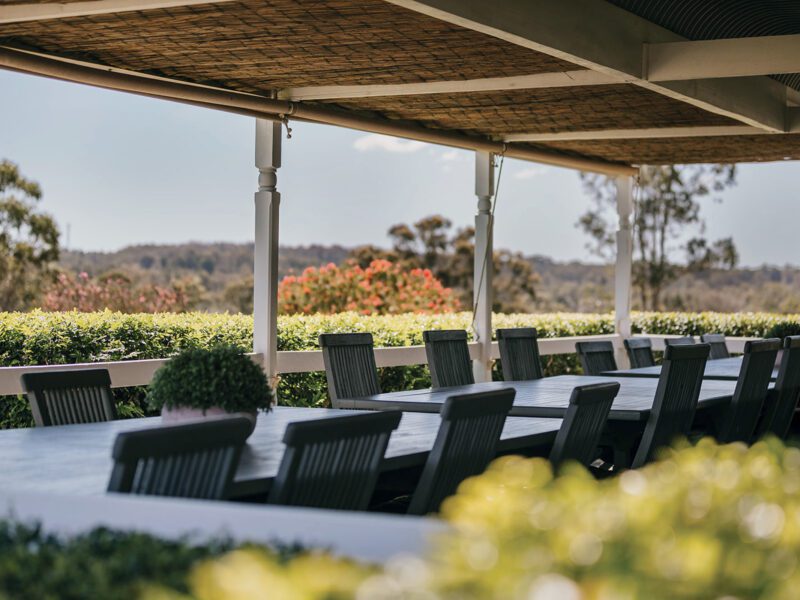 Outside Lunch Area